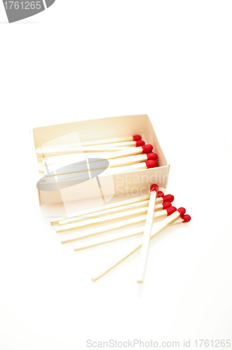 Image of Matches isolated on white background