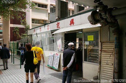 Image of Local restaurant in Hong Kong