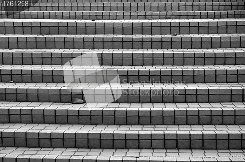 Image of Stairs in black and white tone