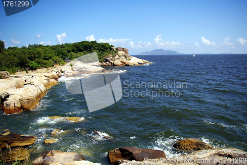 Image of View from the hill top of Cheung Chau, Hong Kong