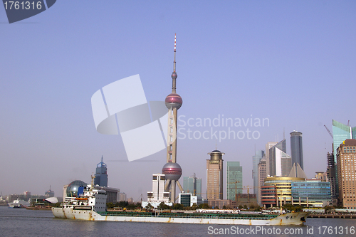 Image of Shanghai skyline at day