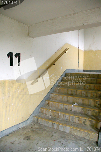 Image of Old stairs in Hong Kong public housing
