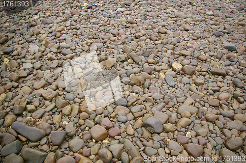 Image of Pebbles stone background
