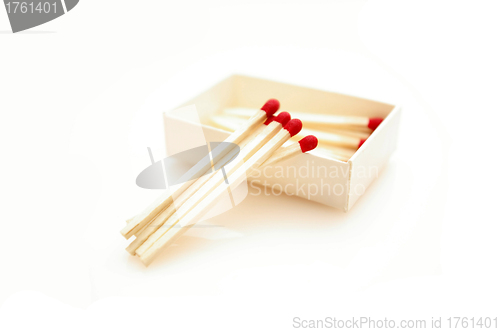 Image of Matches isolated on white background