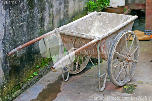 Image of Trolley on the ground