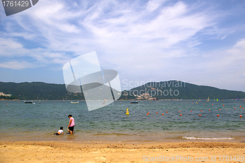 Image of Beach in Hong Kong at day