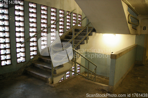 Image of Interior of a Hong Kong public housing estate