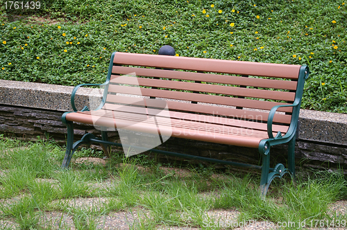 Image of Chair in countryside