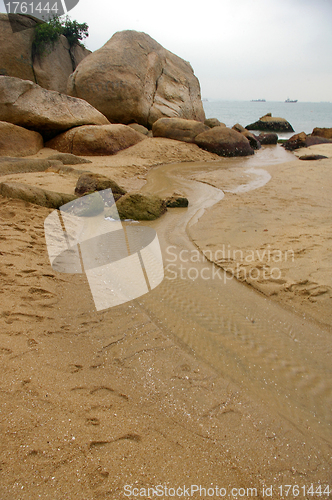 Image of Rocks along the coast