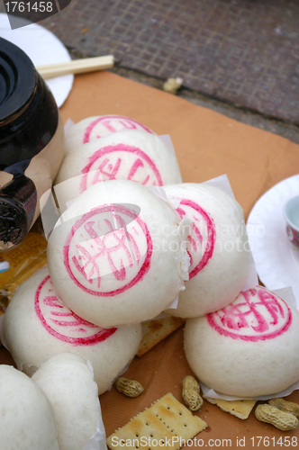 Image of Lucky buns in Cheung Chau Bun Festival Hong Kong