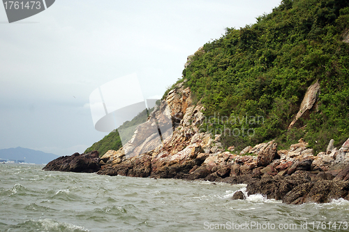 Image of Coastal landscape in Hong Kong