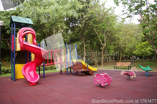 Image of Colorful playground