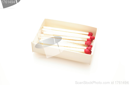 Image of Matches isolated on white background