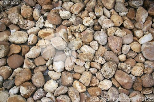 Image of Pebble stones background