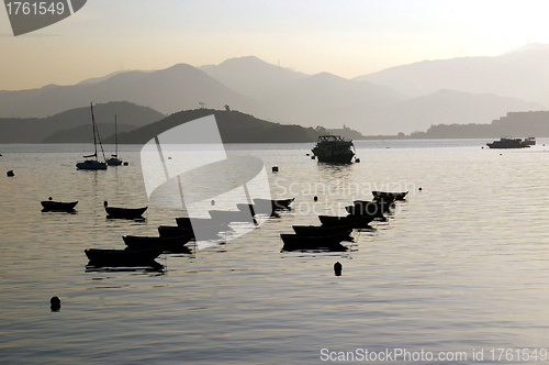 Image of Sunset boats