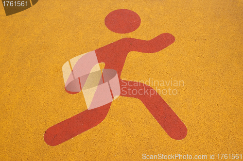 Image of Pedestrian sign