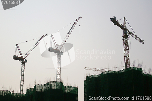 Image of Construction site in Hong Kong