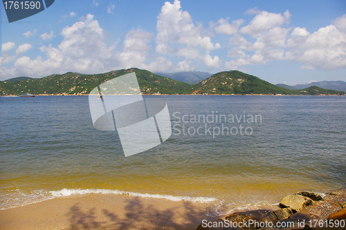 Image of Cheung Chau beach in Hong Kong