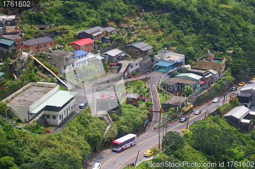 Image of Jiufen, is a mountain area in the Ruifang District of Taipei, Ta