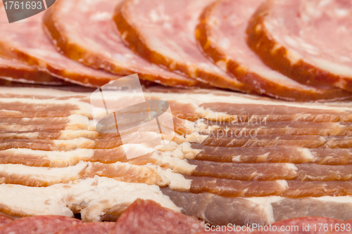 Image of Assorted Slice Sausage and Bacon