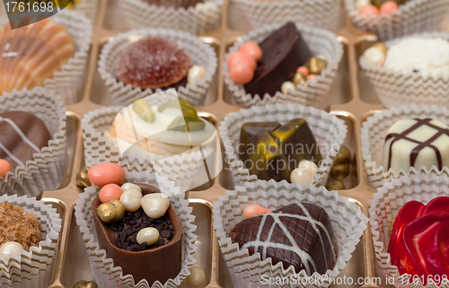 Image of Box with Chocolates Candy
