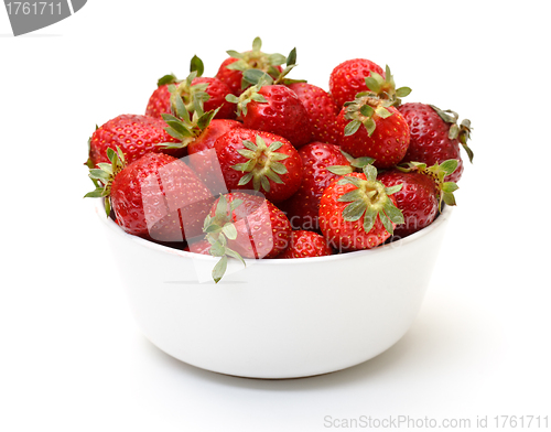 Image of Fresh Strawberries in Bowl