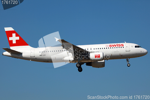 Image of Swiss Airbus A320