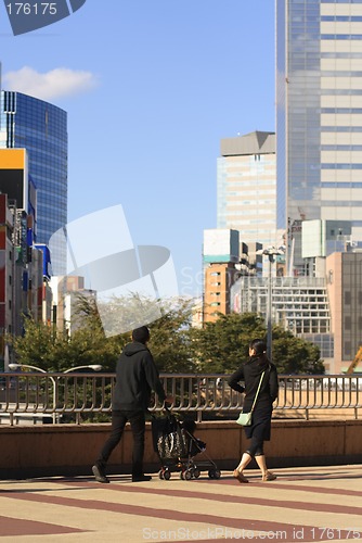 Image of Family in the city