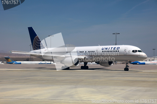 Image of United Airlines Boeing 757