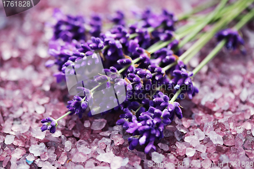 Image of lavender bath salt