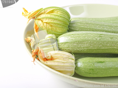 Image of Courgettes zucchini