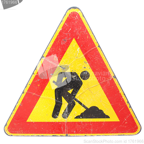 Image of Roadworks sign