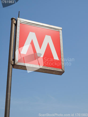 Image of Subway sign