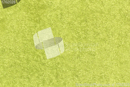 Image of green towel texture