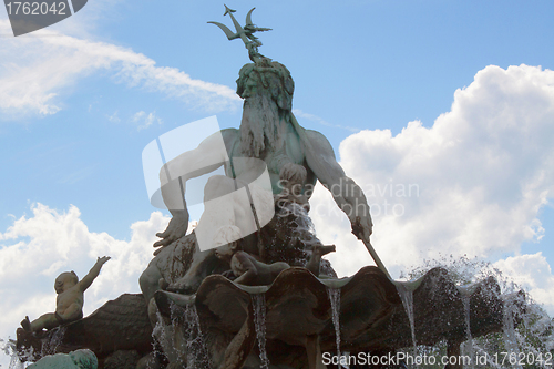 Image of Neptune Fountain in Berlin