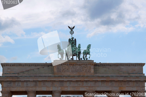 Image of Brandenburg Gate in Berlin