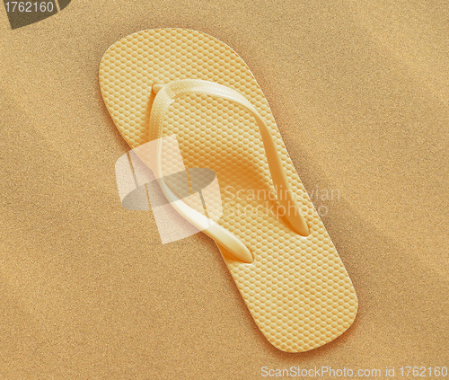 Image of beach flip flops