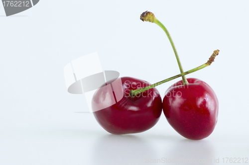 Image of Red cherries