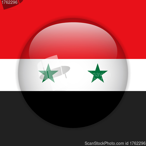 Image of Syria Flag Glossy Button