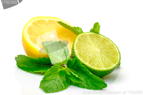 Image of Fresh Lemon, Lime and Mint
