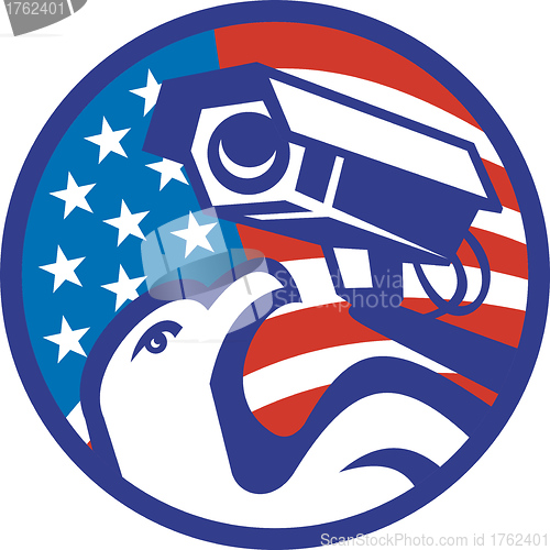 Image of American Bald eagle Security Camera