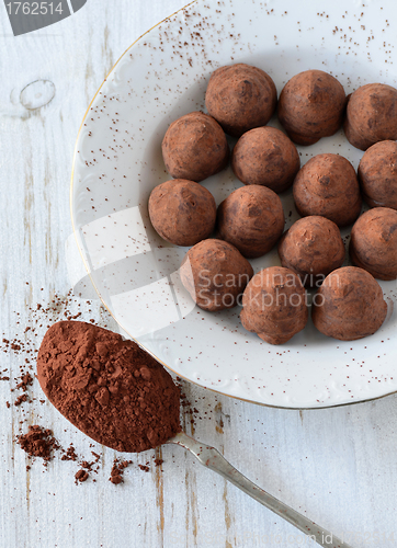 Image of chocolate truffle 