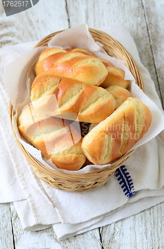 Image of bread in a basket