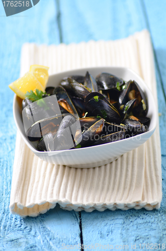 Image of cooked mussels