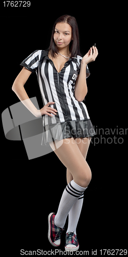 Image of Sexy Soccer Referee