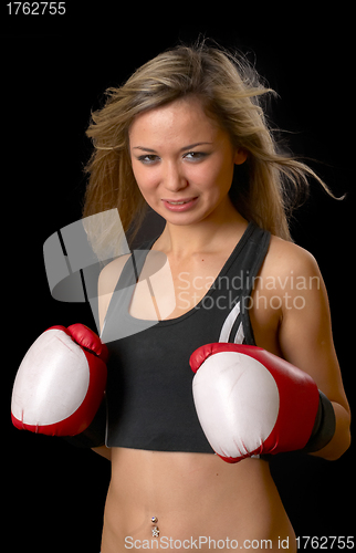 Image of Boxing girl