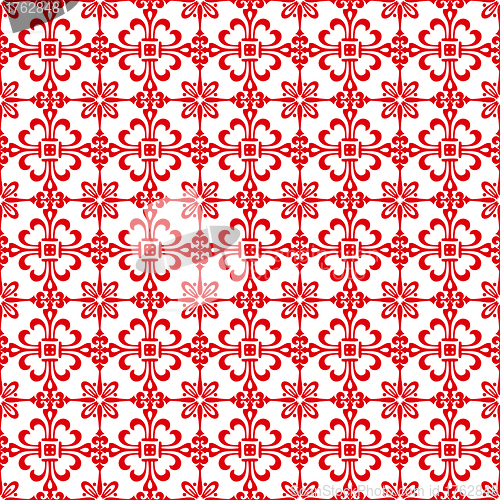 Image of Seamless Floral Pattern