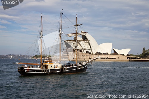 Image of Sydney Clipper Ship and Opera House