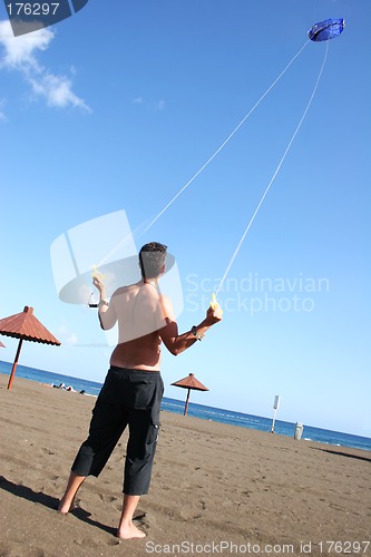 Image of Flying a Kite