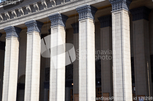 Image of Columns of Novosibirsk opera